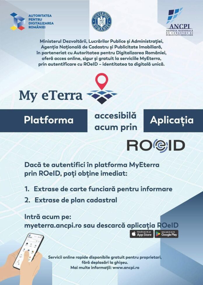 Peste 2.400 de primării s-au conectat la MyEterra