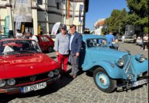 Retro Rally pe drumurile din Gorj cu Tăriceanu la volan și Romanescu la start!