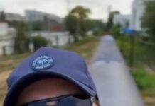 VIDEO/ Semnal de alarmă al Poliției asupra unui trend periculos: selfie-urile făcute pe tren