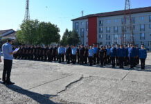 Ofițeri și subofițeri jandarmi, avansați în grad