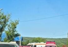 Bebeluș rănit în accident la Târgu-Cărbunești