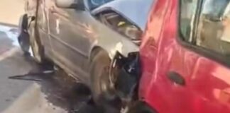 Reținut după ce a provocat un accident