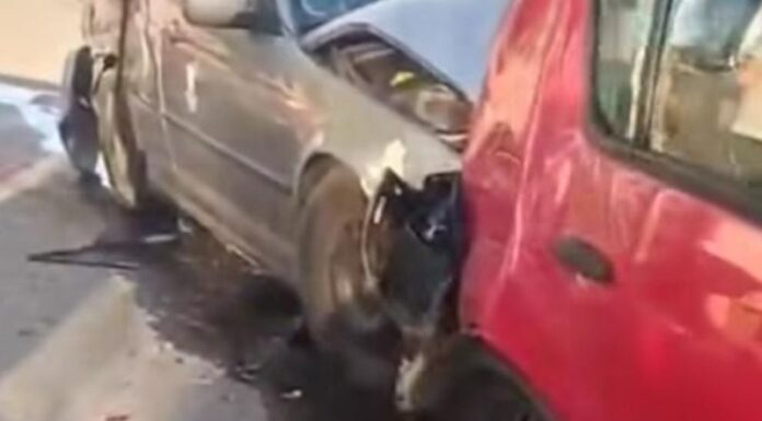 Reținut după ce a provocat un accident