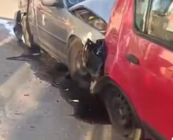 Reținut după ce a provocat un accident