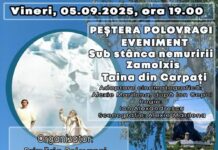 Spectacol de teatru și muzică la Peștera Polovragi