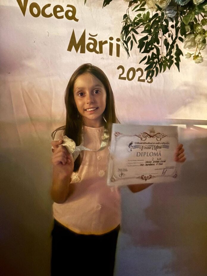 ȘPA Târgu Jiu, din nou pe podium prin vocea Arianei Sandu