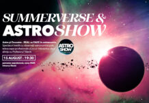 Spectacol cosmic în parcarea de la mall