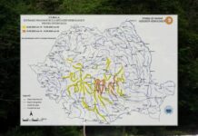 Avertizare de inundații în mai multe județe ale țării