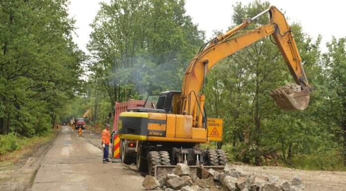 Drumul Târgu Jiu – Țicleni: Lucrările de modernizare au ajuns la 30%