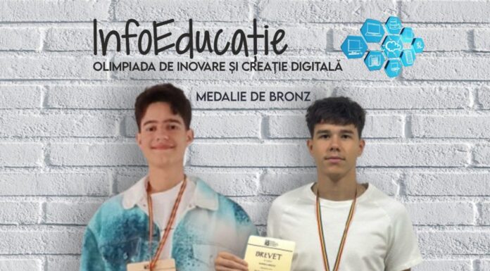 Elevi din Gorj, premiați la Olimpiada Națională de Inovare și Creație Digitală