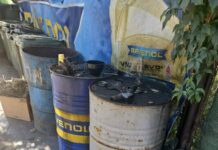 Unități de service auto amendate de comisarii de mediu din Gorj