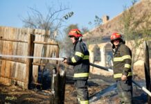 VIDEO: Incendii devastatoare în Mehedinți! Pompierii din Gorj intervin!