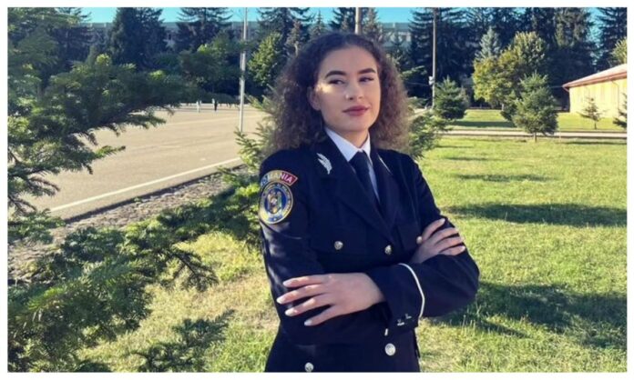 Un an fără Roberta… Poliția Brașov a comemorat-o pe tânăra agentă din Gorj, moartă în misiune