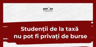 Studenții de la taxă, lăsați fără burse. „E o discriminare clară”