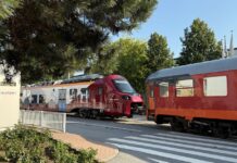 Al cincilea tren Alstom e aici. În curând, direct la București din Târgu Jiu
