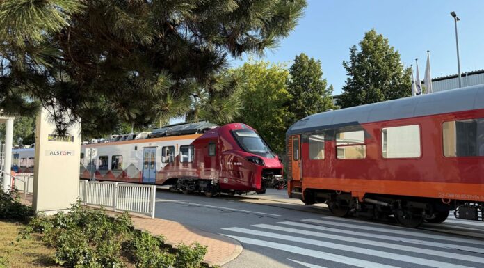Al cincilea tren Alstom e aici. În curând, direct la București din Târgu Jiu