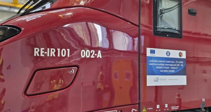 Al doilea tren Alstom a fost recepționat oficial și va circula și pe ruta București – Târgu Jiu – Deva