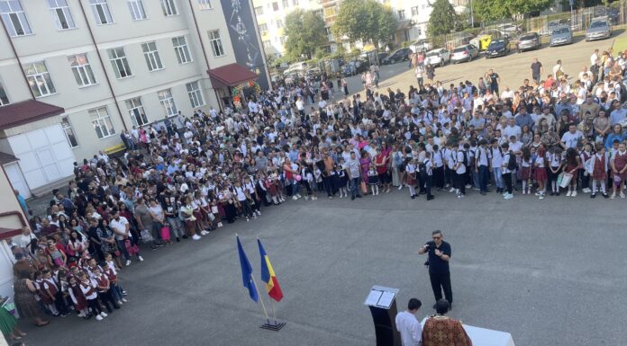 Școala Gimnazială „Constantin Brâncuși”, din Târgu Jiu, la început de an școlar 2025 – 2026