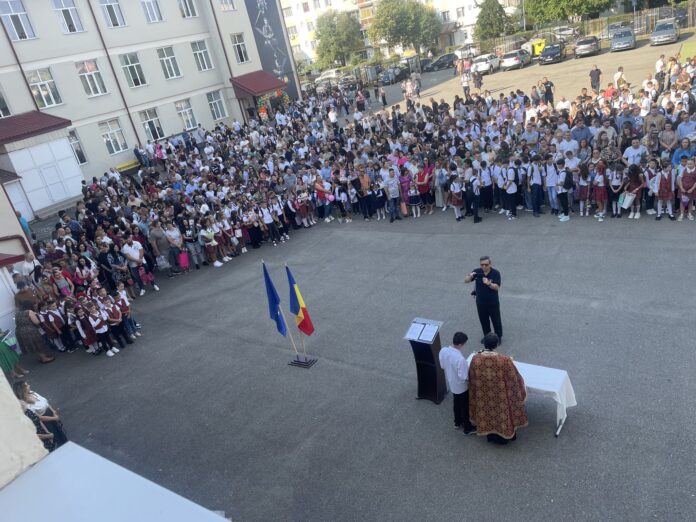 Școala Gimnazială „Constantin Brâncuși”, din Târgu Jiu, la început de an școlar 2025 – 2026