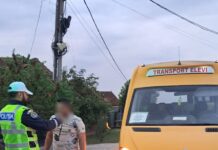 Microbuzele școlare, verificate de polițiști