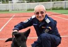 Jandarmii gorjeni și-au întărit rândurile cu Aky, cel mai tânăr câine din IJJ