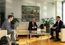 Nicușor Dan s-a întâlnit discret cu liderii Coaliției. Se pregătește debarcarea lui Bolojan?