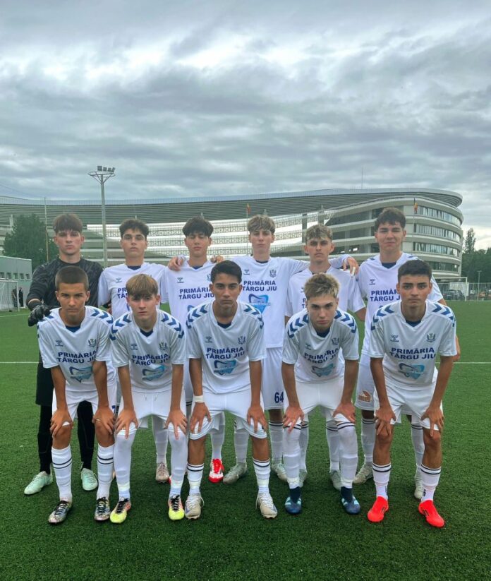 Juniorii U17 și U19 CSM Târgu Jiu, victorii contra grupelor similare de la Academia de Fotbal ,,Gică Popescu”