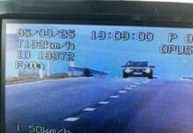 FOTO: Viteza uluitoare cu care a fost prins un șofer varianta ocolitoare a municipiului Târgu-Jiu