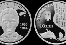 BNR lansează o monedă din argint dedicată scriitoarei Henriette Yvonne Stahl