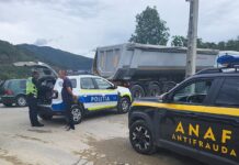 FOTO: Poliția, în acțiune cu inspectorii ANAF