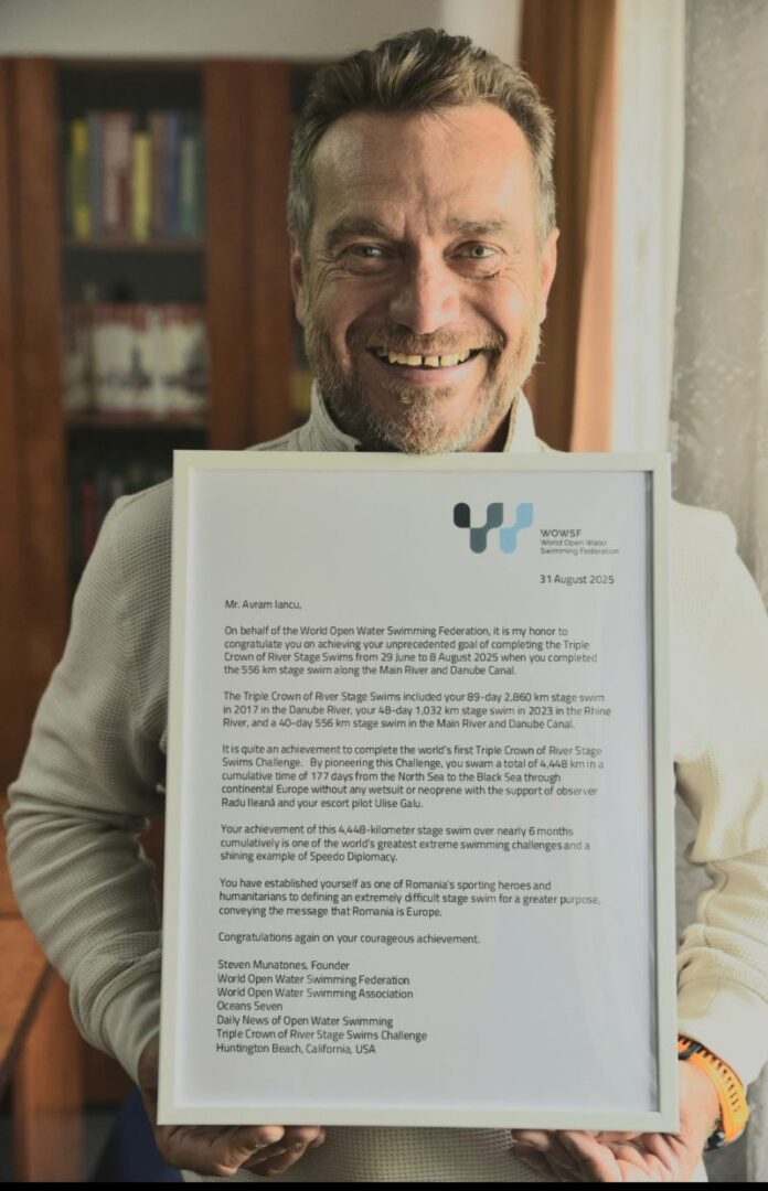 Performanță mondială recunoscută oficial pentru Avram Iancu!