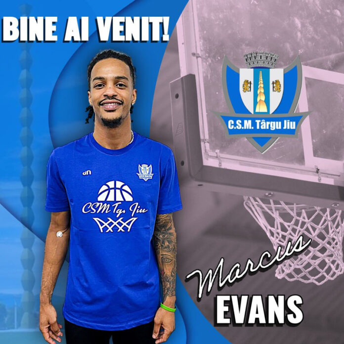 Marcus Evans, noul transfer al echipei de baschet