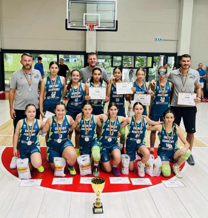 ACS Energy Basketball Academy Târgu Jiu, vicecampioană națională U12