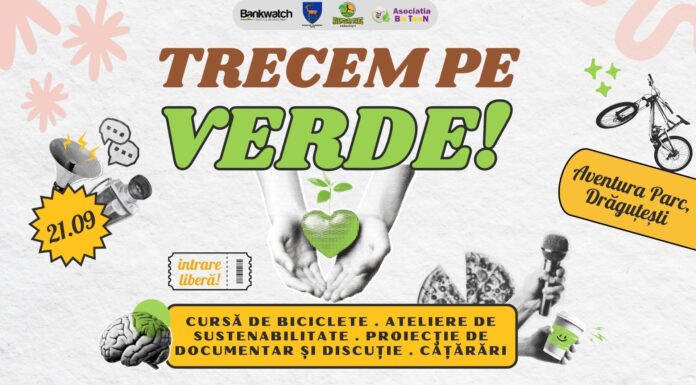 #TrecemPeVerde: Primul mini-festival dedicat viitorului verde al Gorjului