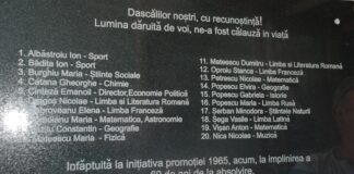 Lumina dăruită cu dragoste ne-a fost călăuză în viaţă! – ,,Vă felicit pentru iniţiativa pe care aţi avut-o şi cu acea placă comemorativă pe care aţi pus-o alături de «Tudor Arghezi»”!