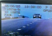 Șofer prins de radar cu o viteză de aproape patru ori mai mare decât cea permisă