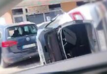 FOTO: Accident la Târgu-Cărbunești