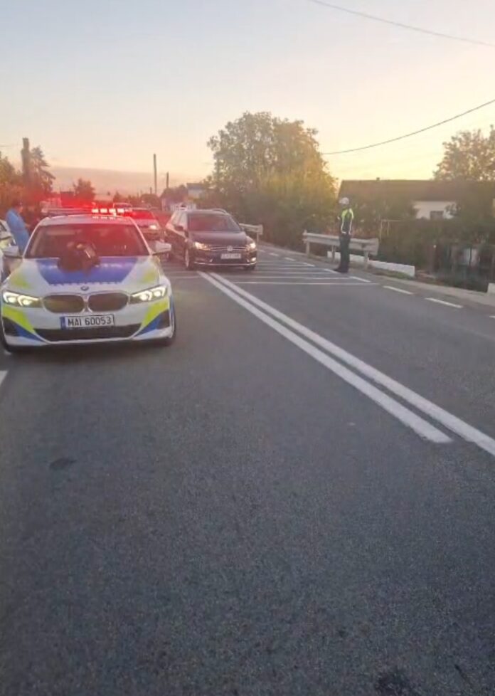 Accident la Drăguțești