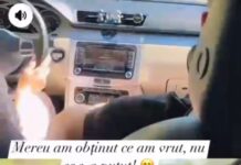 VIDEO: Cercetată de polițiști, după ce a postat acest filmuleț pe Facebook