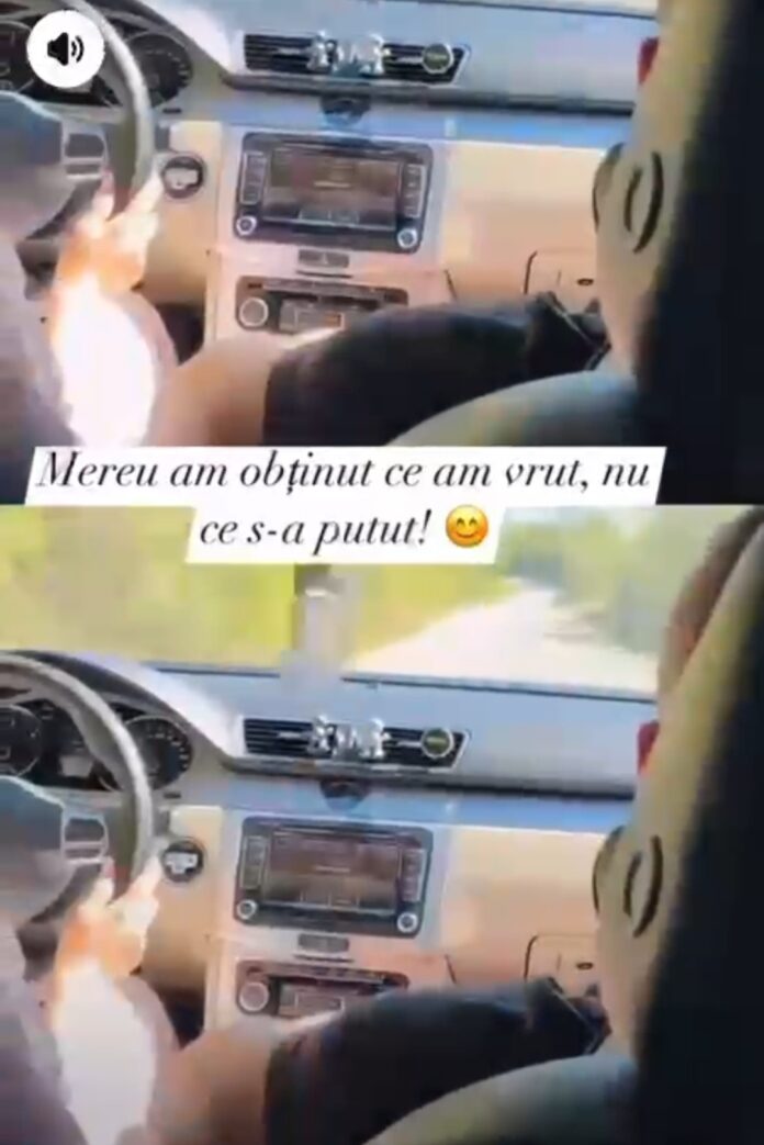 VIDEO: Cercetată de polițiști, după ce a postat acest filmuleț pe Facebook