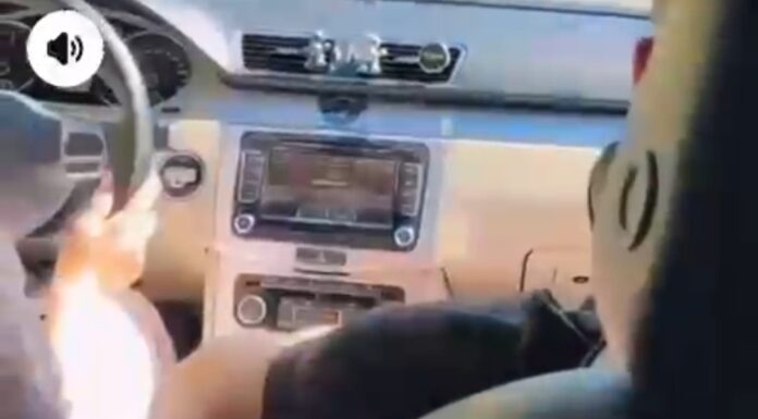 VIDEO: Cercetată de polițiști, după ce a postat acest filmuleț pe Facebook