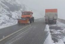 VIDEO: Ninge pe Transalpina! Anunțul făcut de IPJ Gorj