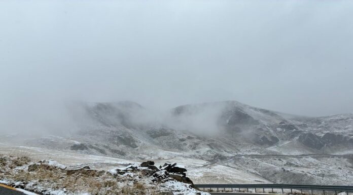 A nins pe Transalpina, spre bucuria turiștilor!