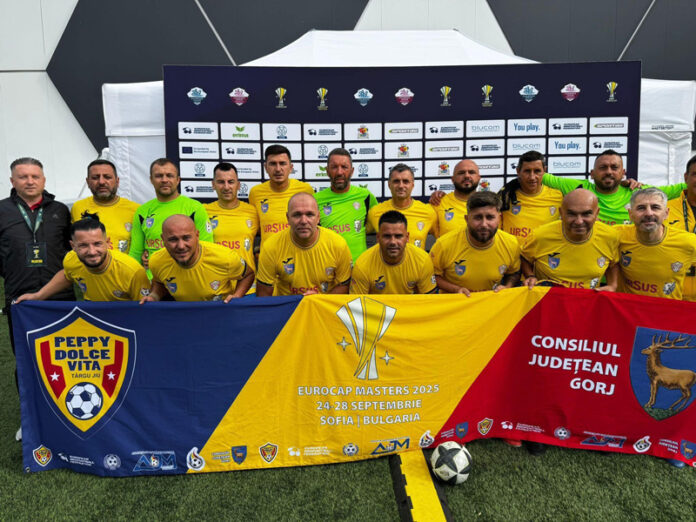 Peppy Dolce Vita Old Boys, până în sferturi la EMF EuroCup Masters 2025