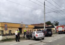 Accident la Bârsești