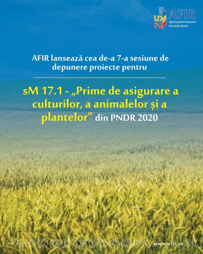 AFIR oferă sprijin pentru riscurile din agricultură