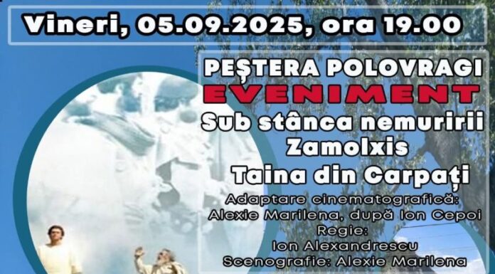 Spectacol cinematografic inedit la Peștera POLOVRAGI!