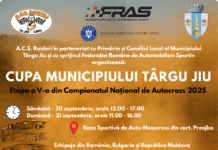 Spectacol de viteză și adrenalină pe patru roți la Târgu Jiu