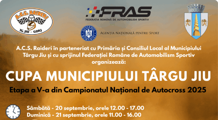Spectacol de viteză și adrenalină pe patru roți la Târgu Jiu