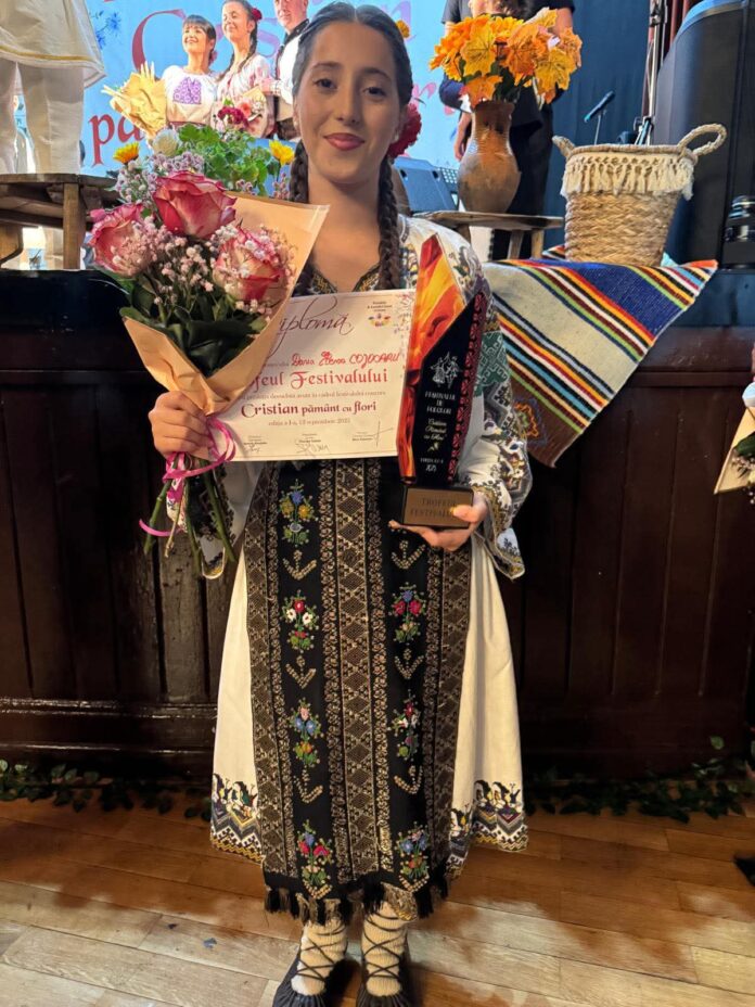 O cursantă a ȘPA Târgu Jiu a cucerit trofeul unui festival național